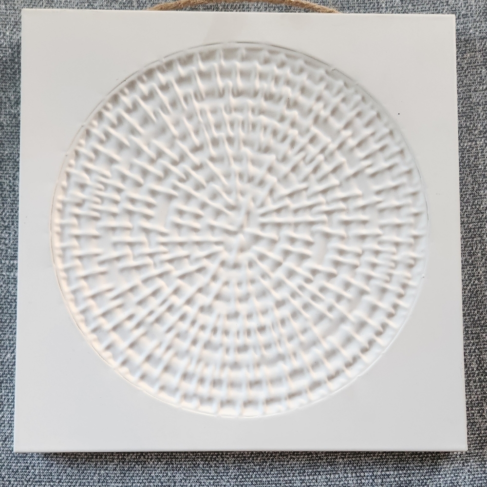 10 inch square metal wall art